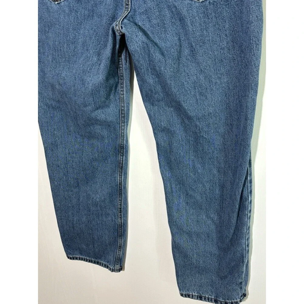 Levis 550 Jeans Mens 36 30 Blue Medium Stone Wash Relaxed Fit Jeans Cotton